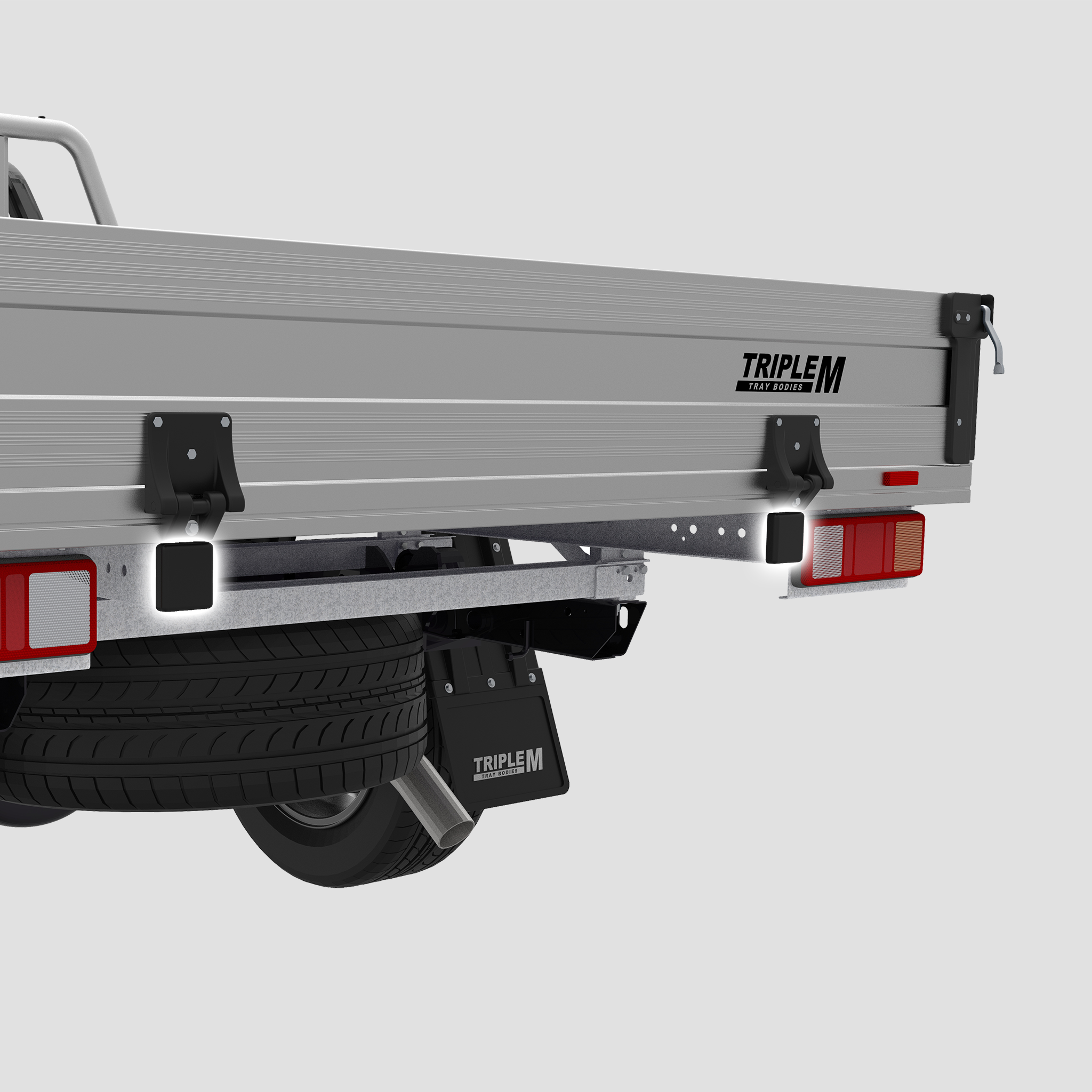 End Cap Aluminium Tray Pair Triple M Tray Bodies end-cap-aluminium-tray-pair-triple-m-tray-bodies