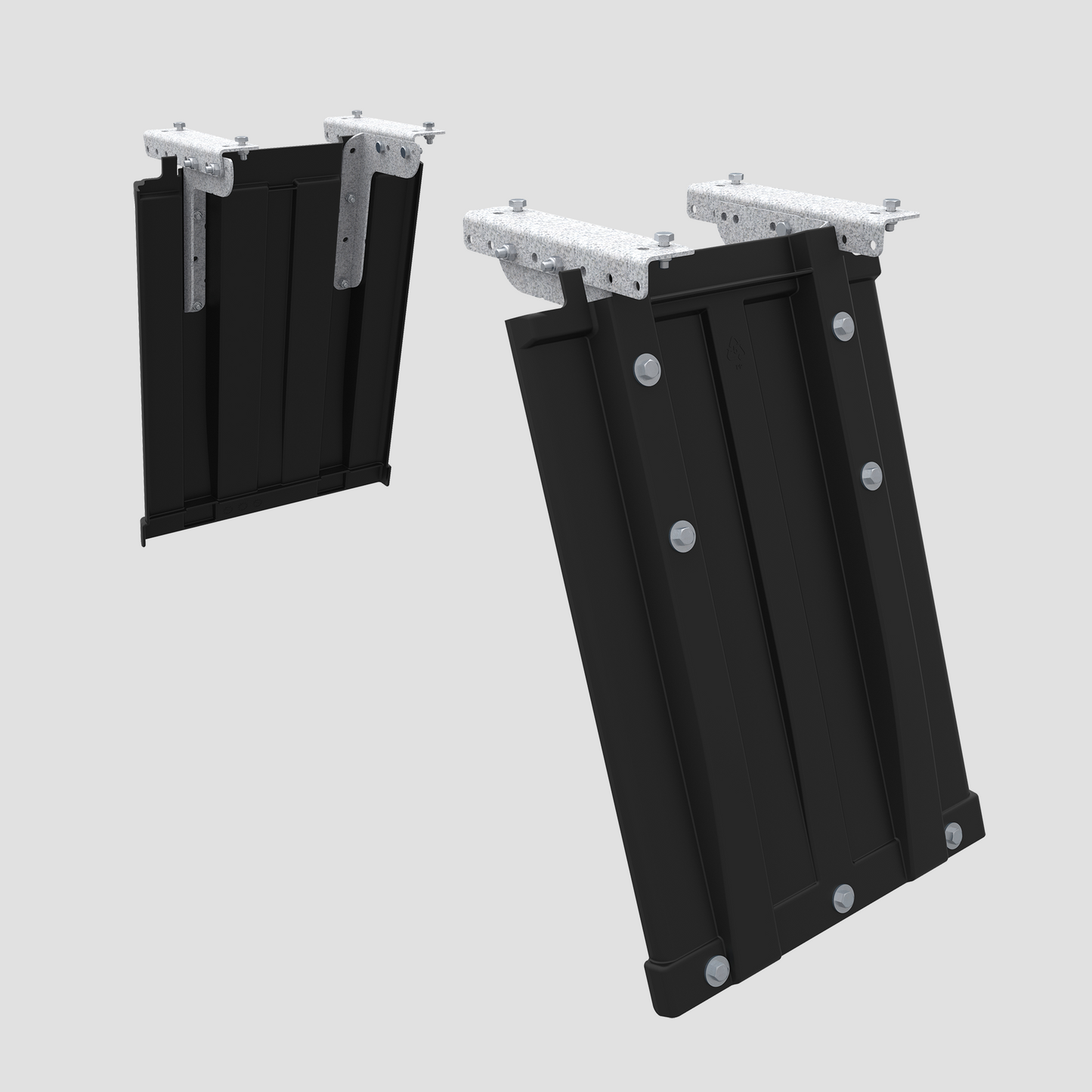 Mudguard Side Set - Aluminium Tray