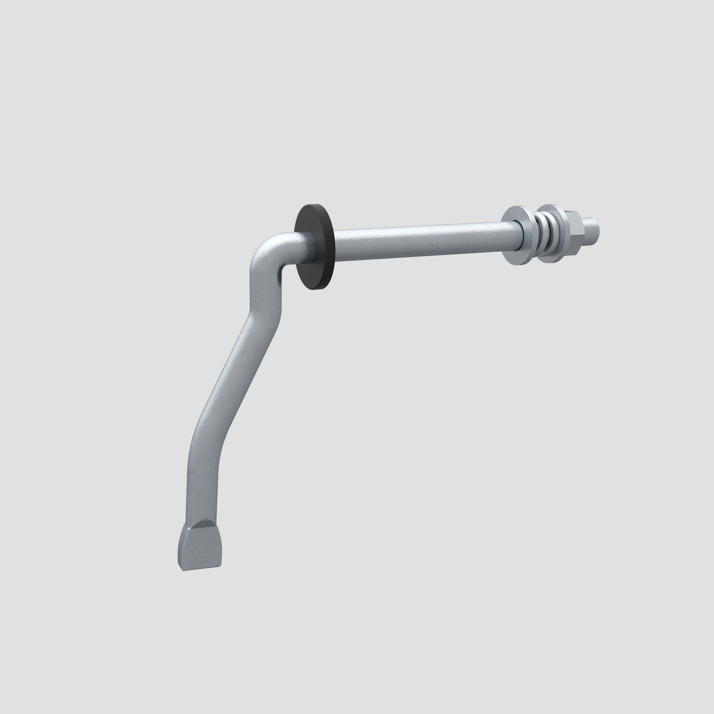 Latch Handle - Steel Tray Round Tube Headboard