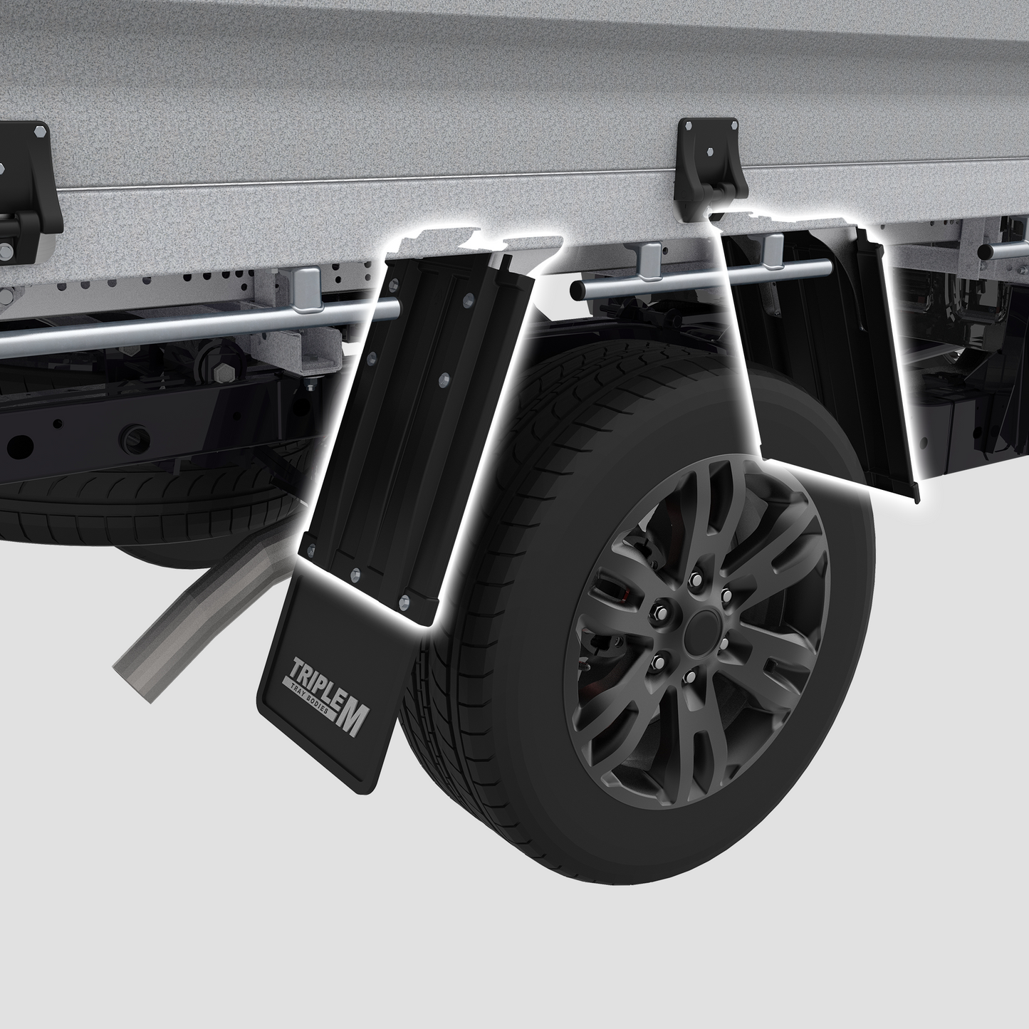 Mudguard Side Set - Steel Tray