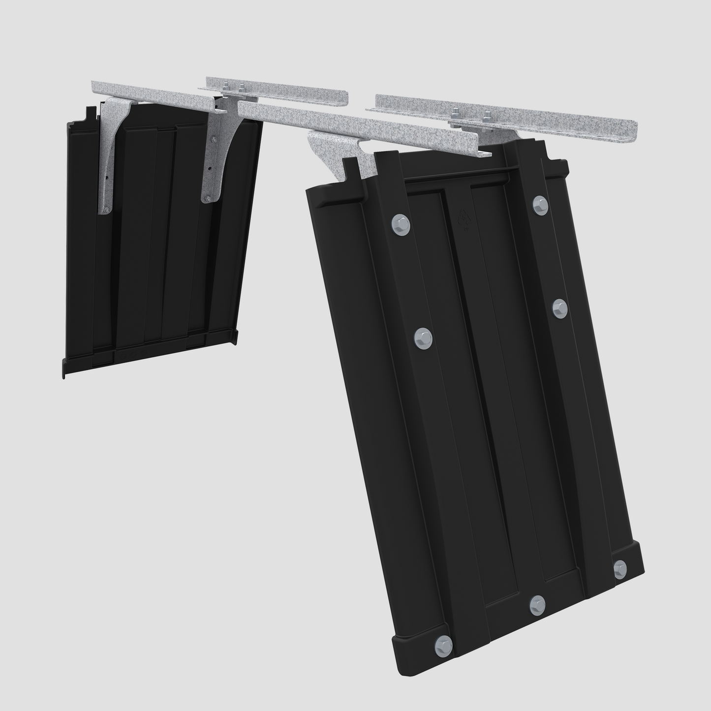 Mudguard Side Set - Steel Tray