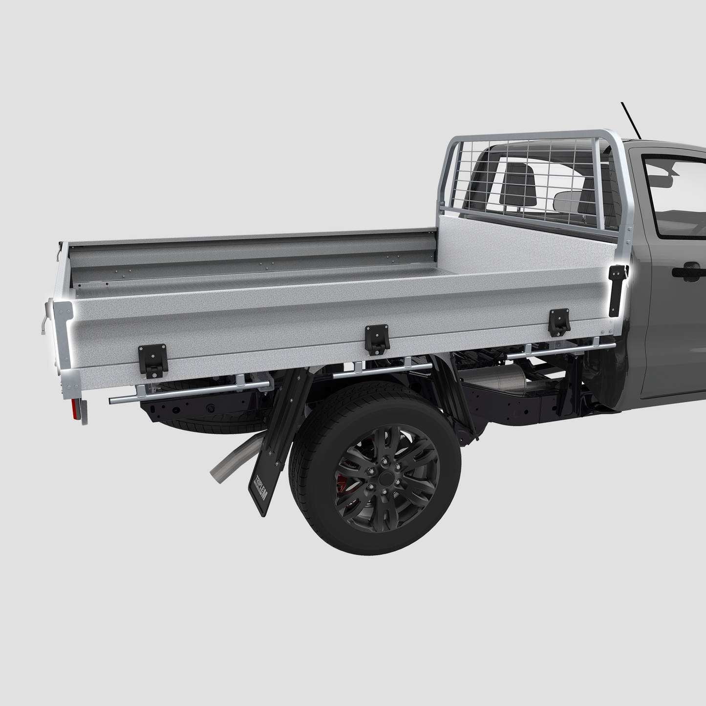 Catch Set - Steel Tray Dropside